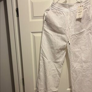 Zara Men's White Joggers